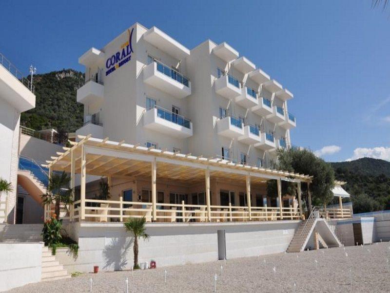 Coral Hotel & Resort Radhimë Exteriör bild