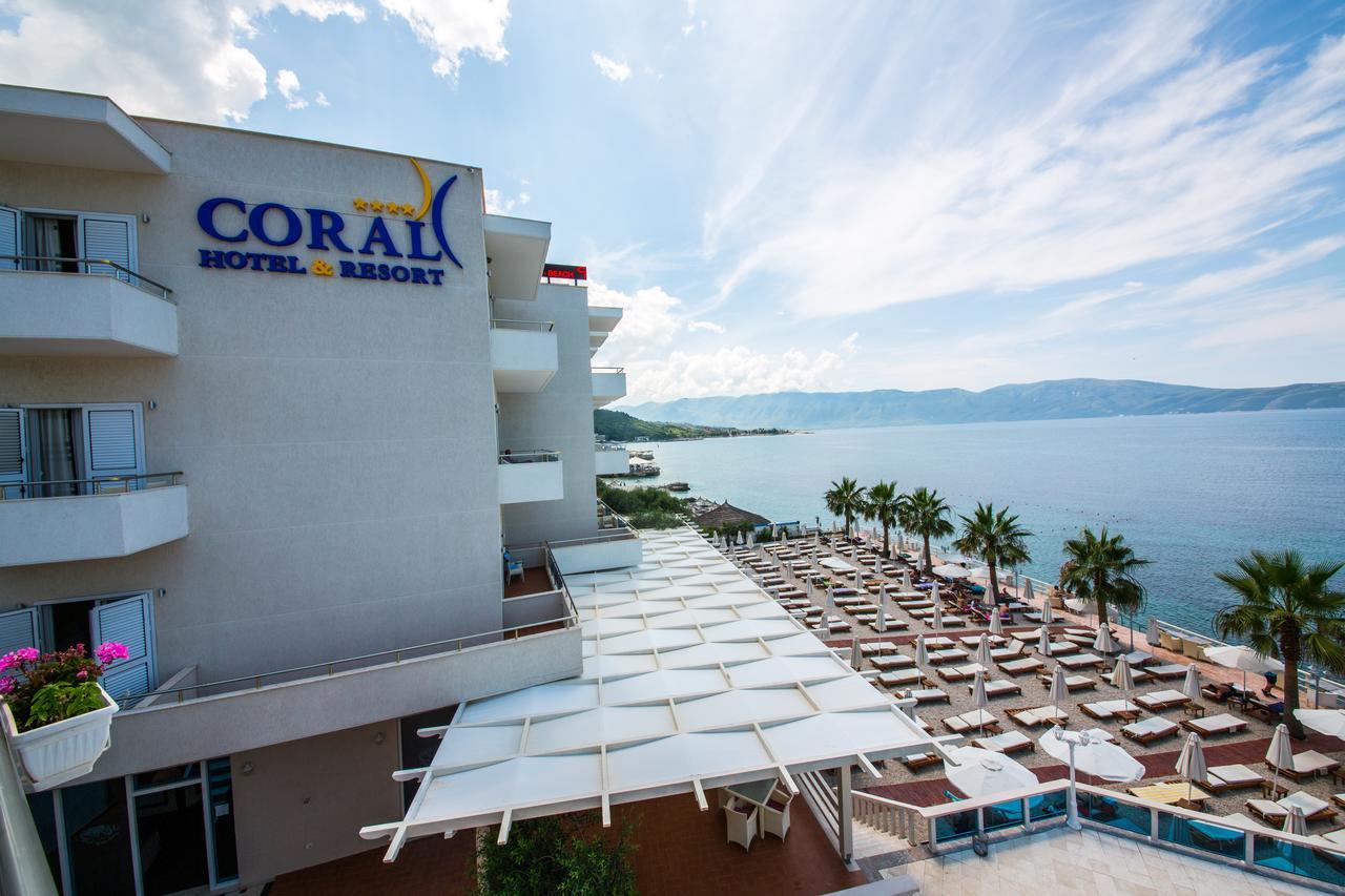 Coral Hotel & Resort Radhimë Exteriör bild